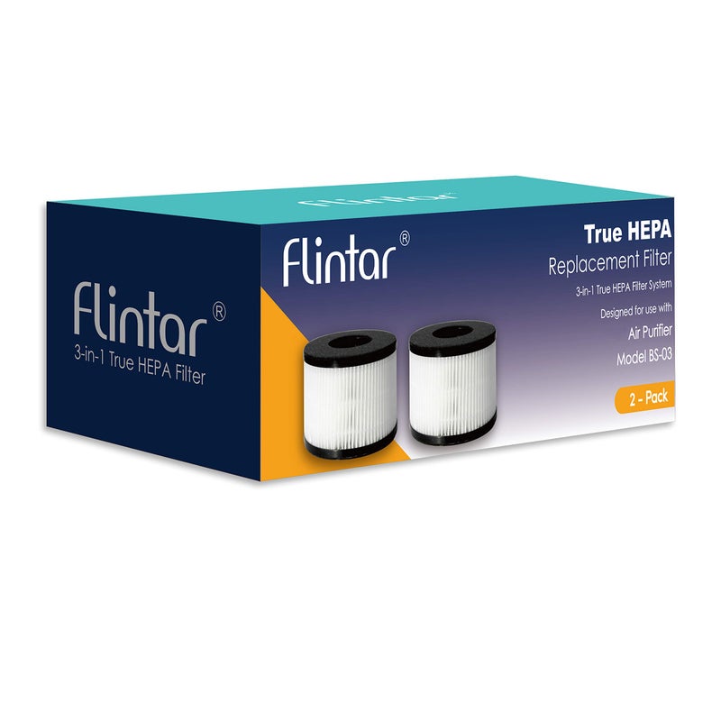 Flintar BS-03 Replacement Filter, Compatible with PARTU and SLEVOO BS-03 HEPA Air Purifier, 2-Pack - Image 5